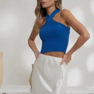 New small blue top from boutique